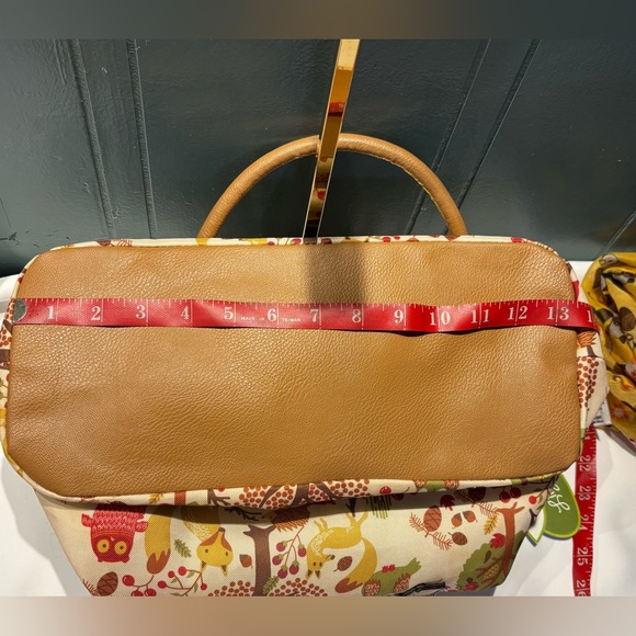 🌺Lilly Bloom Maggie Satchel with Scarf - Picture 7 of 12
